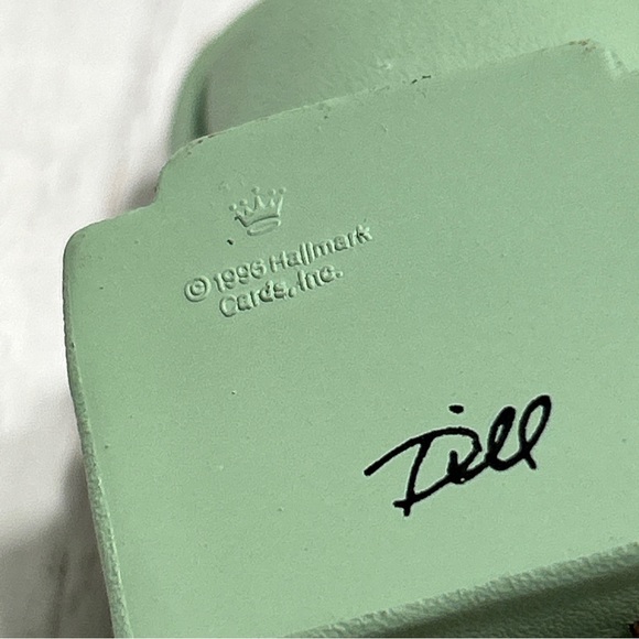 Happy Holi-doze 1996 Hallmark Keepsake Ornament Baseball Bear Sleeping O… - Picture 11 of 13